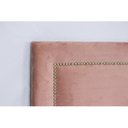 Ver imagem 5 de Cabeceira Queen Estofada para Cama Box Reta Luxo com Tachas 160x60cm Rosa