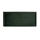 Ver imagem 4 de Cabeceira Queen Estofada para Cama Box Reta Luxo com Tachas 160x60cm Verde/Fumê