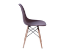 Ver imagem 2 de Cadeira de Jantar Eames na Cor Café Base Madeira Eiffel Sala Cozinha