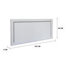 Ver imagem 3 de Cabeceira Queen Estofada para Cama Box Reta Luxo com Tachas 160x60cm Branco