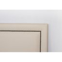 Ver imagem 4 de Cabeceira Queen Estofada para Cama Box Reta Luxo com Tachas 160x60cm Branco