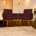 Ver imagem 2 de Kit 12 Poltronas Decorativas Mari para Sala Quarto