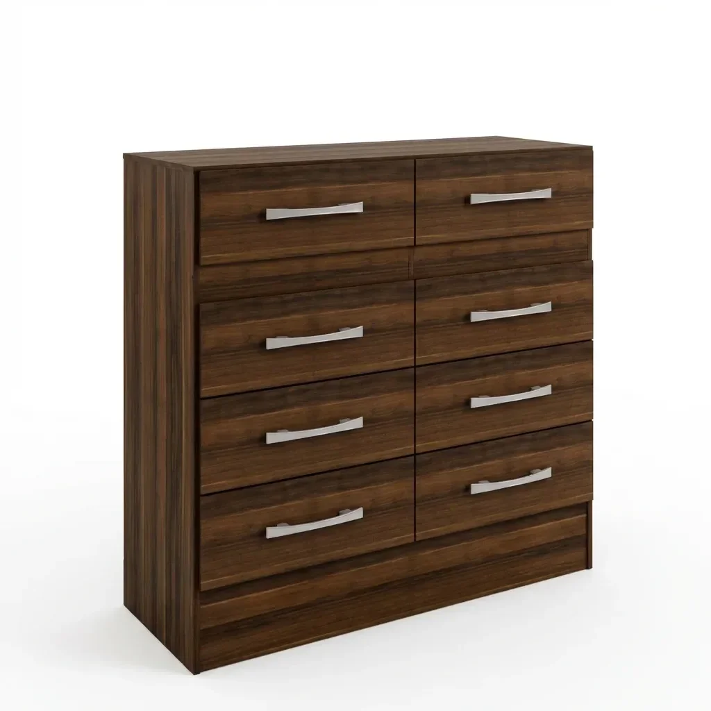 Ver imagem 2 de Cômoda para Quarto 8 Gavetas Imperatriz Cacau