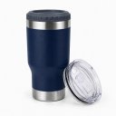 Ver imagem 1 de Copo Térmico MS973 420ml Inox 5 em 1 Porta Bebida, Long Neck, Garrafa e Latas com Tampa Ajustável:Az