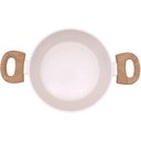 Ver imagem 4 de Caçarola Aluminio Antiaderente 20cm Mimo Style Linha Marmol Panela Cerâmica Indução 2,25 Litros Com 