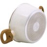 Caçarola Aluminio Antiaderente 20cm Mimo Style Linha Marmol Panela Cerâmica Indução 2,25 Litros Com  - 6