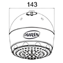 Ver imagem 6 de Chuveiro Ducha Eletrônica Potência 5500w/127v Branco Durín