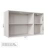 Cozinha Modulada 3 Peças Sem Tampo 2 Aéreos 1 Balcão CabeCasa MadeiraMadeira - 9