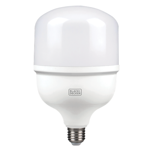 Lâmpada LED Alta potência 50W Black+Decker Bivolt Luz Branca 6500K Black+ Decker