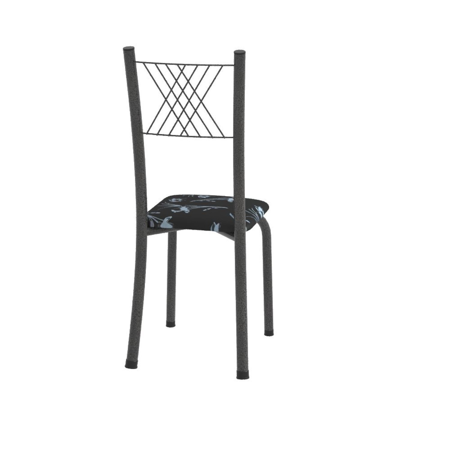 Conjunto de Jantar Mesa 70x70cm Tampo de Granito Topázio com 4 Cadeiras Sara Yescasa - 6