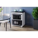 Ver imagem 2 de Balcão Cooktop Lara 04 Bocas com 2 Nichos Multiuso - Branco Móblis