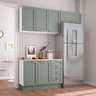 Cozinha Modulada 3 Peças com Tampo 2 Aéreos 1 Balcão CabeCasa MadeiraOriginals - 2
