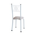 Ver imagem 6 de Conjunto de Jantar Mesa 120x75cm Tampo de Granito Topázio com 4 Cadeiras Sara Yescasa