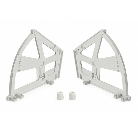 Kit Sapateira Basculante Hafele Branca 296x199mm com 2 Compartimentos 1 Kit