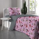 Ver imagem 1 de Edredom Solteiro Portallar Malha Misto L.O.L Pets 150m x 220 Cinza