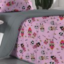Ver imagem 2 de Edredom Solteiro Portallar Malha Misto L.O.L Pets 150m x 220 Cinza