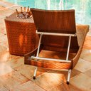 Ver imagem 7 de 2 Espreguiçadeiras Bona e Mesa Grécia com Chaise em Alumínio Piscina, Jardim, Área - Trama Original