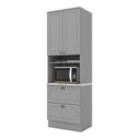 Ver imagem 2 de Torre Quente 2 Portas 2 Gavetas Nicho para Forno Emily