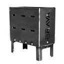 Ver imagem 4 de Kit Parrilla 80cm Grelha Barra Chata e Caixa Firebox para Alvenaria