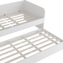 Ver imagem 6 de Sofa Cama Solteiro com Auxiliar Cm8032 Branco Tecno Mobili