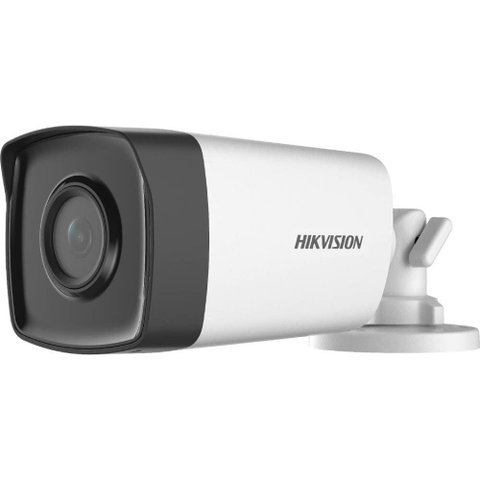 Camera de Vigilancia Hikvision Bullet Ds-2ce17d0t-it1f 2.8mm 1080p Externo - Branco/preto