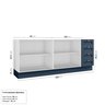 Cozinha Modulada 2 Peças sem Tampo 2 Balcões CabeCasa MadeiraMadeira - 5