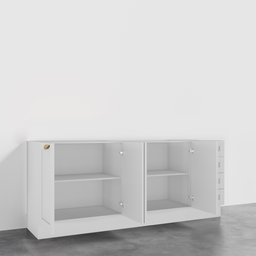 Cozinha Modulada 2 Peças Sem Tampo 2 Balcões Arizona CabeCasa MadeiraMadeira - 5