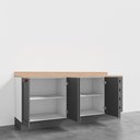 Ver imagem 5 de Cozinha Modulada 2 Peças com Tampo 2 Balcões CabeCasa MadeiraOriginals