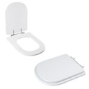 Ver imagem 2 de Assento Sanitário Tampa de Vaso Branco Mdf Laqueado Level para Bacia Deca