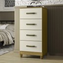 Ver imagem 1 de Cômoda 4 Gavetas Mobi