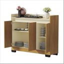 Ver imagem 2 de Balcao Buffet Real 3 Portas 100% Mdp Mel Perola