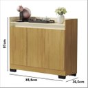 Ver imagem 4 de Balcao Buffet Real 3 Portas 100% Mdp Mel Perola