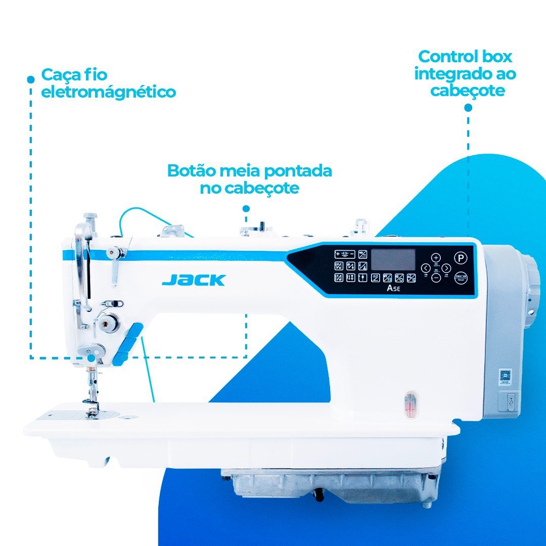 Reta Eletrônica Jack A5e-220v- 3 Anos Garantia Pela Jack - 4