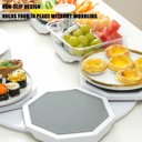 Ver mais imagens de Plataforma Giratoria 360 Graus Bandeja Pratos Mesa de Jantar Bebida Comida Casa Hotel Restaurante Fe