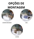 Ver imagem 3 de Cama Bicama C/ 2 Colchões Bibox Solteiro Casal Auxiliar 3 em 1 Compacta Cor Branco