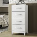 Ver imagem 1 de Cômoda 4 Gavetas Mobi