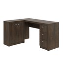 Ver imagem 3 de Escrivaninha Mesa Escritório em L com 3 Gavetas e Armários Me4100