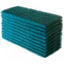 Ver imagem 1 de Kit 10 Unidades Fibra Limpeza Pesada 39,5 X 14 Cm Verde Grande Lt Superpro Bettanin - 395x140mm Grel