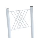 Ver imagem 6 de Conjunto de Jantar Mesa 100x60cm Tampo de Vidro Incolor com 4 Cadeiras Sara Yescasa