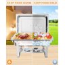 Takywep Conjunto de Rechaud 8qt Aço Inox para Buffet e Eventos - 5