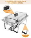 Ver imagem 2 de Takywep Conjunto de Rechaud 8qt Aço Inox para Buffet e Eventos