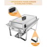 Takywep Conjunto de Rechaud 8qt Aço Inox para Buffet e Eventos - 2