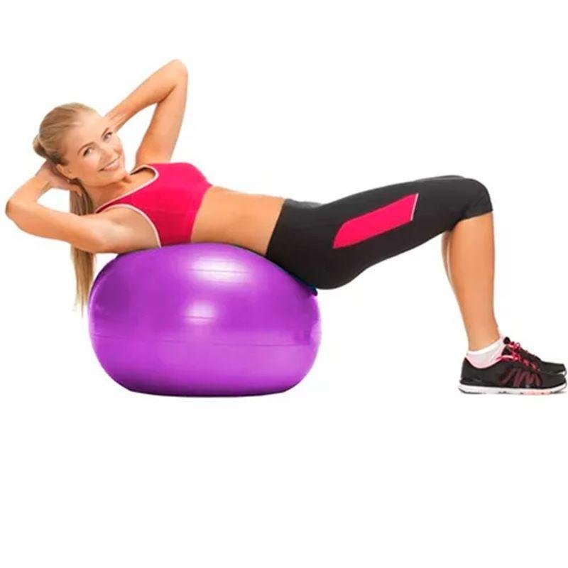 Bola de Pilates Yoga Funcional Lorben com Bomba Suporta 150k