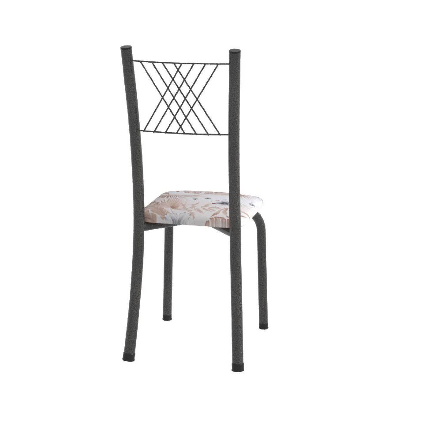 Conjunto de Jantar Mesa 70x70cm Tampo de Granito Topázio com 4 Cadeiras Sara Yescasa - 6