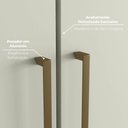 Ver imagem 6 de Guarda-roupa Modulado 189,5 X 189,5cm Casal de Canto Closet com Espelho 6 Portas 6 Gavetas Seletto H