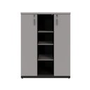 Ver imagem 5 de Armário Alto Escritório 120cm 2 Portas 9 Prateleiras F5