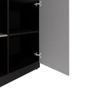 Ver mais imagens de Armário Alto Escritório 120cm 2 Portas 9 Prateleiras F5