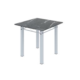 Conjunto de Jantar Mesa 70x70cm Tampo de Granito Topázio com 4 Cadeiras Sara Yescasa - 4