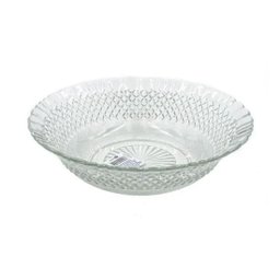 Tigela de Vidro Grande 1480ml Barroco - 24cm - Panami - 2