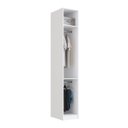 Ver imagem 5 de Módulo Guarda-Roupa 1 Porta 2 Cabideiros em MDF 40cm Integrato Branco